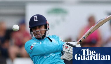 Sophia Dunkley’s 119 guides England to 3-0 win over Ireland despite batting collapse | Women's cricket