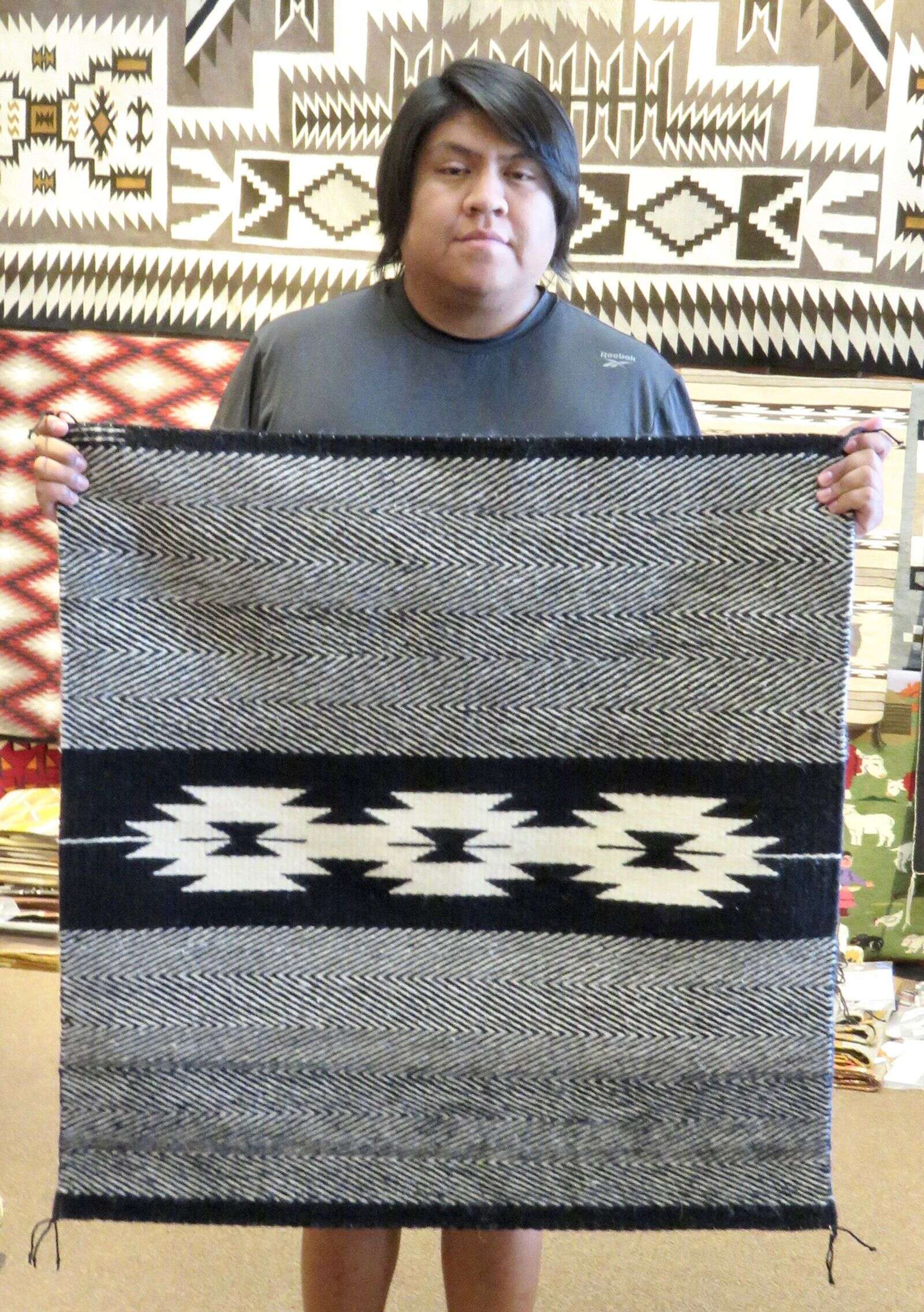 Toh-Atin Gallery will feature weavings and silver and turquoise jewelry. (Courtesy)