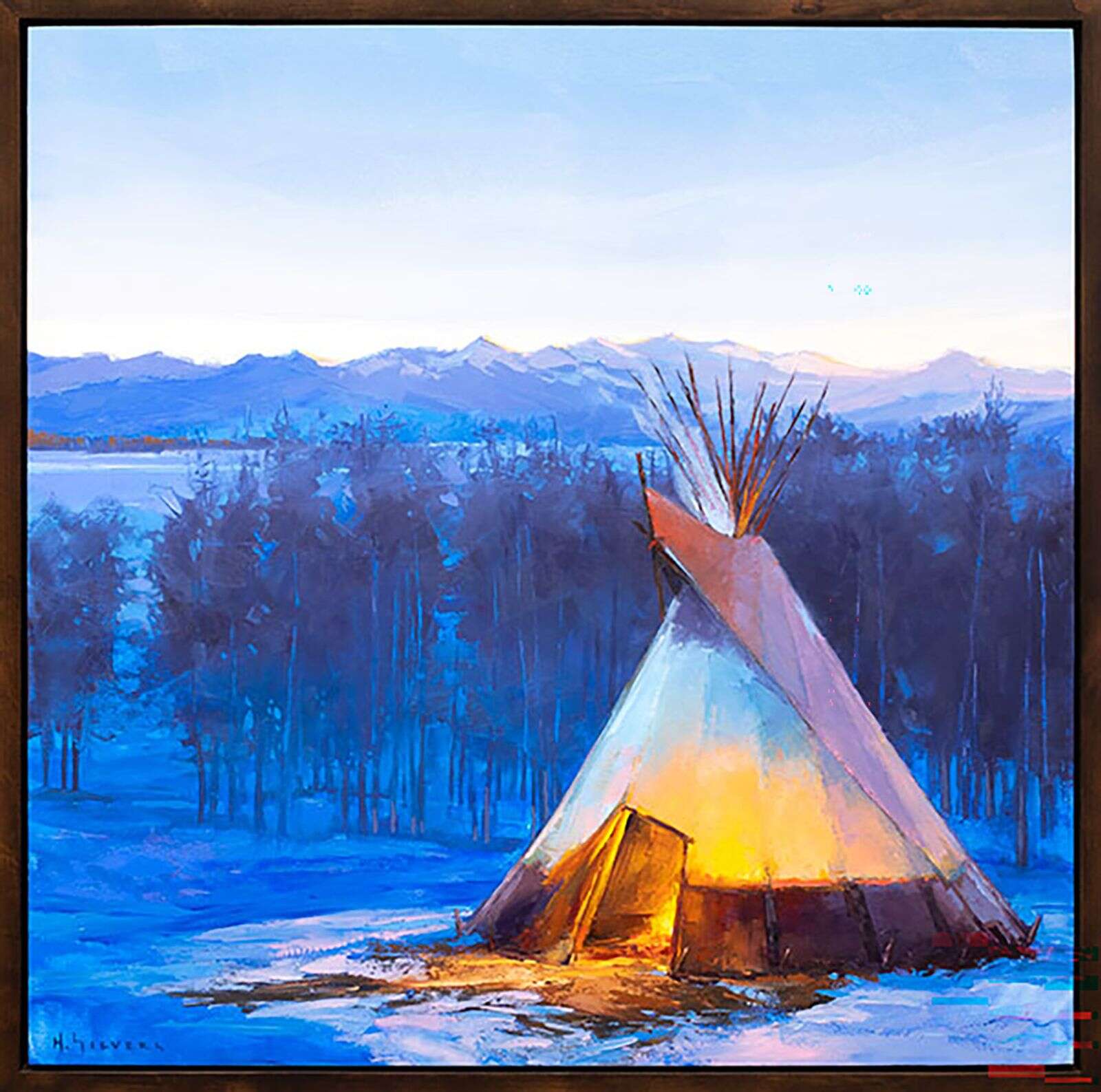 Matthew Sievers will open “Illuminated Expression” at Blue Rain Gallery. (Courtesy)