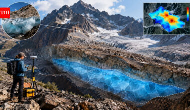 Scientists discover nearly 1 billion tons of water locked inside Utah's rocky glaciers, using gravity measurements to map ice buried beneath mountain debris﻿ | World News