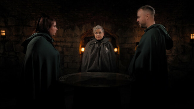 Ep4 S2 The Traitors Ireland Carla, Siobhán McSweeney, Páraic K