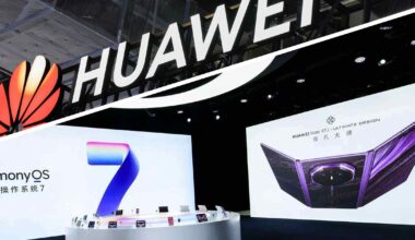 Huawei unveils first triple-fold phone with 'US-free' core chips