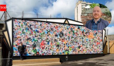 A man collected every piece of plastic he threw away for a year, 4,490 pieces later, his experiment became a movement to reduce everyday plastic waste |