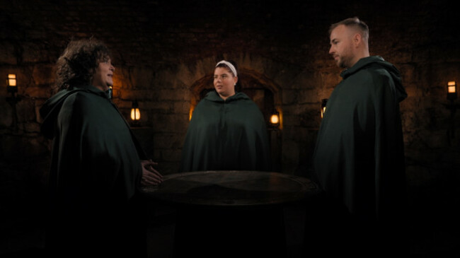 Fionula, Carla and Páraic K The Traitors Ireland S2 Ep2 (8)