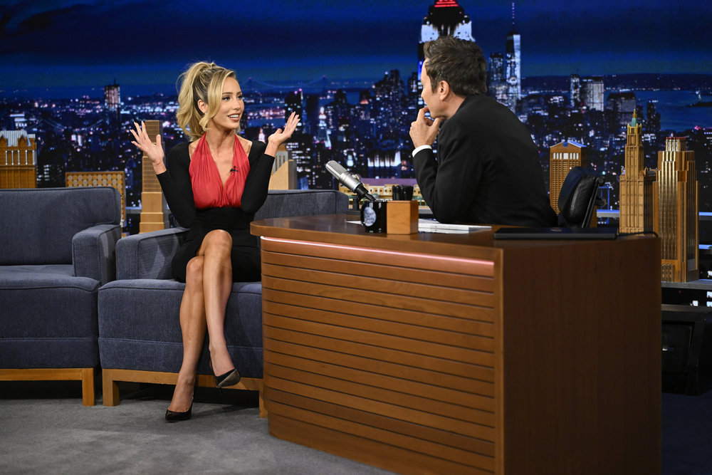 First Look: Matthew McConaughey, Alix Earle, Riley Green Appear On Jimmy Fallon's "Tonight Show"