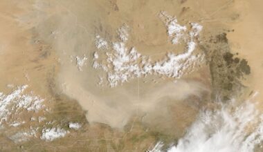 Dust Storm Sweeps Over Mali