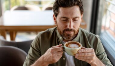 Five minutes of coffee aroma was linked to shifts in mood and brain activity
