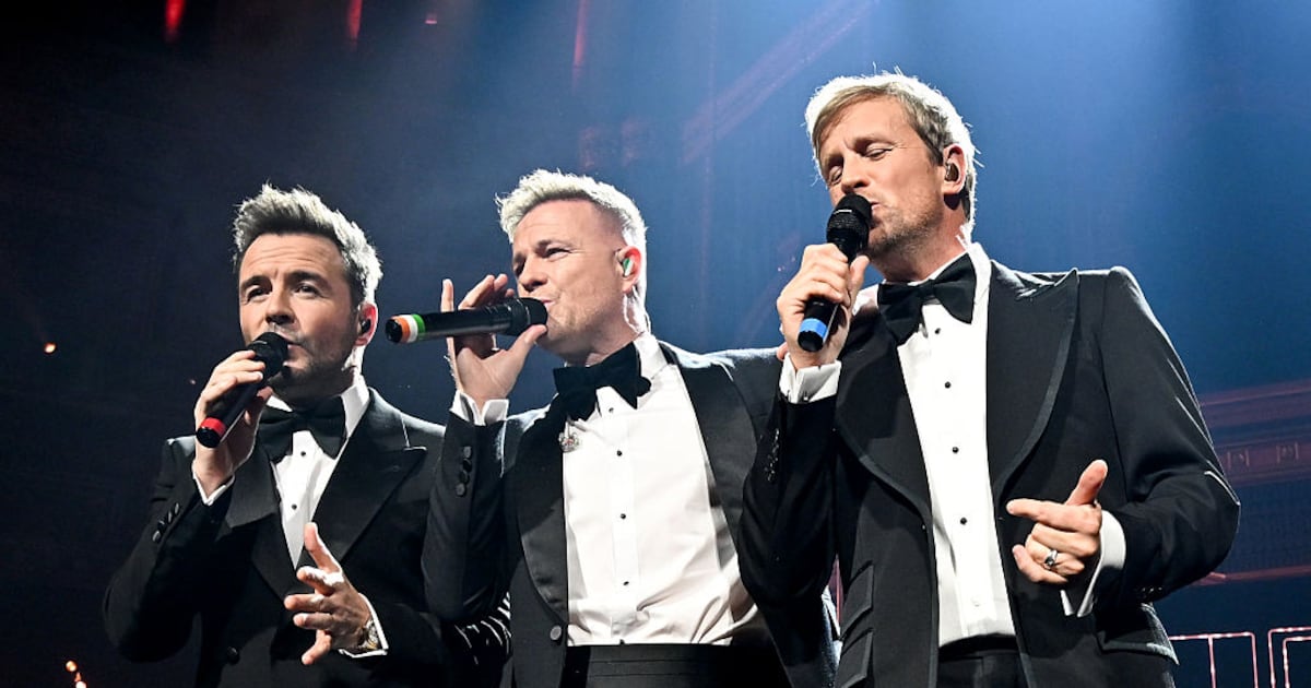 Crowd-pleasing Westlife deliver wholesome predictability at first of 13 shows – The Irish Times