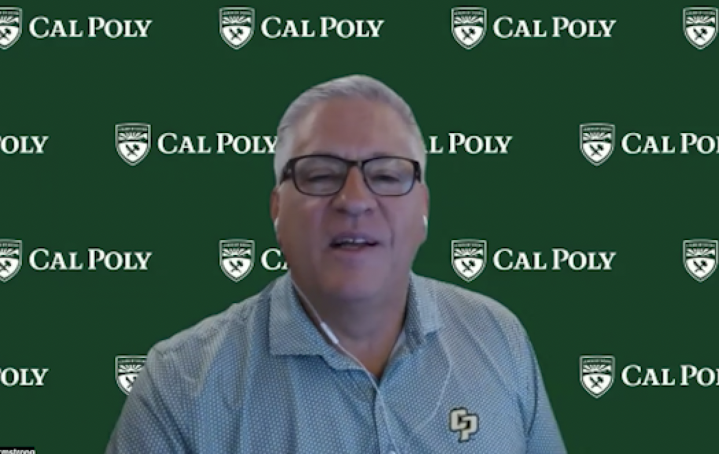Dr. Jeffrey Armstrong spoke with KSBY's Jessica Roe about onboarding Victor Glover at Cal Poly SLO in an interview on September 9, 2026