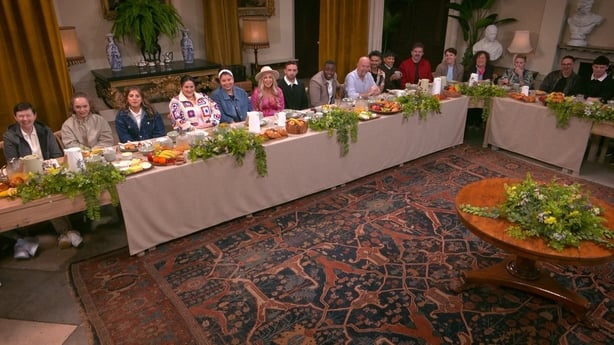 The Traitors Ireland contestants gather for breakfast