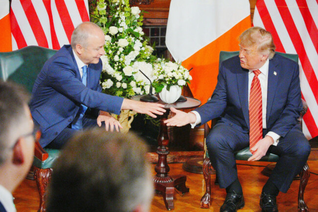 us-president-donald-trump-during-a-meeting-with-taoiseach-micheal-martin-at-farmleigh-house-dublin-during-his-trip-to-the-republic-of-ireland-picture-date-saturday-september-12-2026
