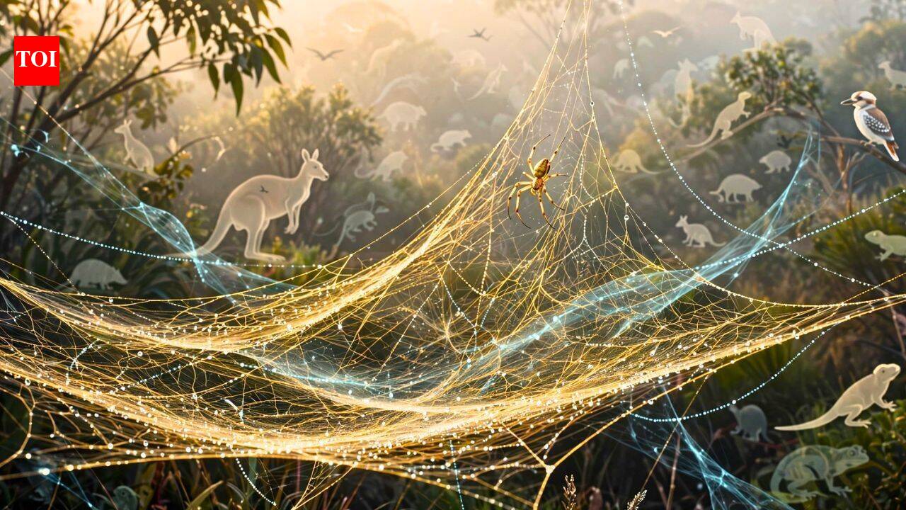Scientists collected 49 spider webs in Australia; their DNA revealed 85 vertebrate species hiding nearby |