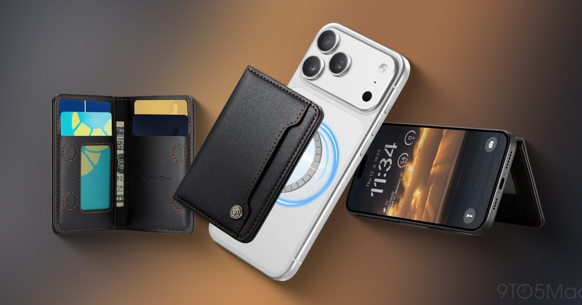MagSafe Monday: Vinich's MagSafe wallet leans into a classic look