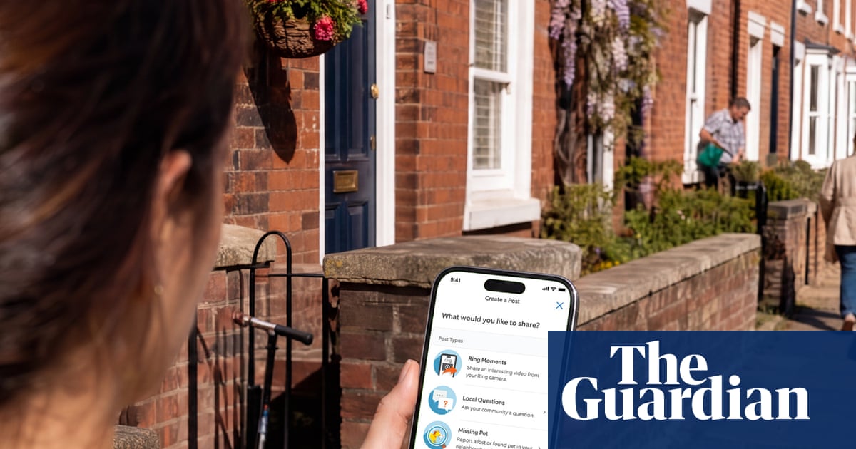 Amazon to launch Ring ‘neighbourhood watch’ app in UK amid US privacy fears | Amazon