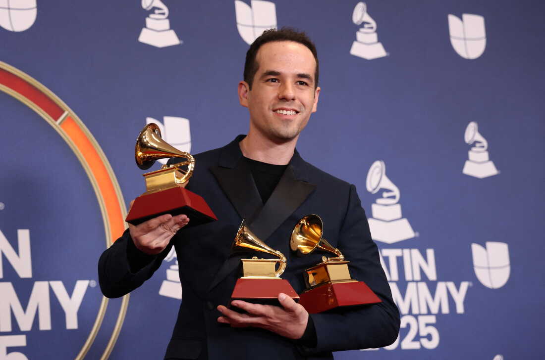 Mexican songwriter and producer Edgar Barrera is nominated for 10 awards this year.