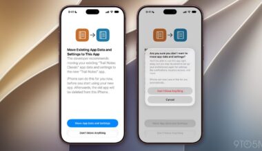 iOS 27.2 will help users move data and settings from an old app to its replacement