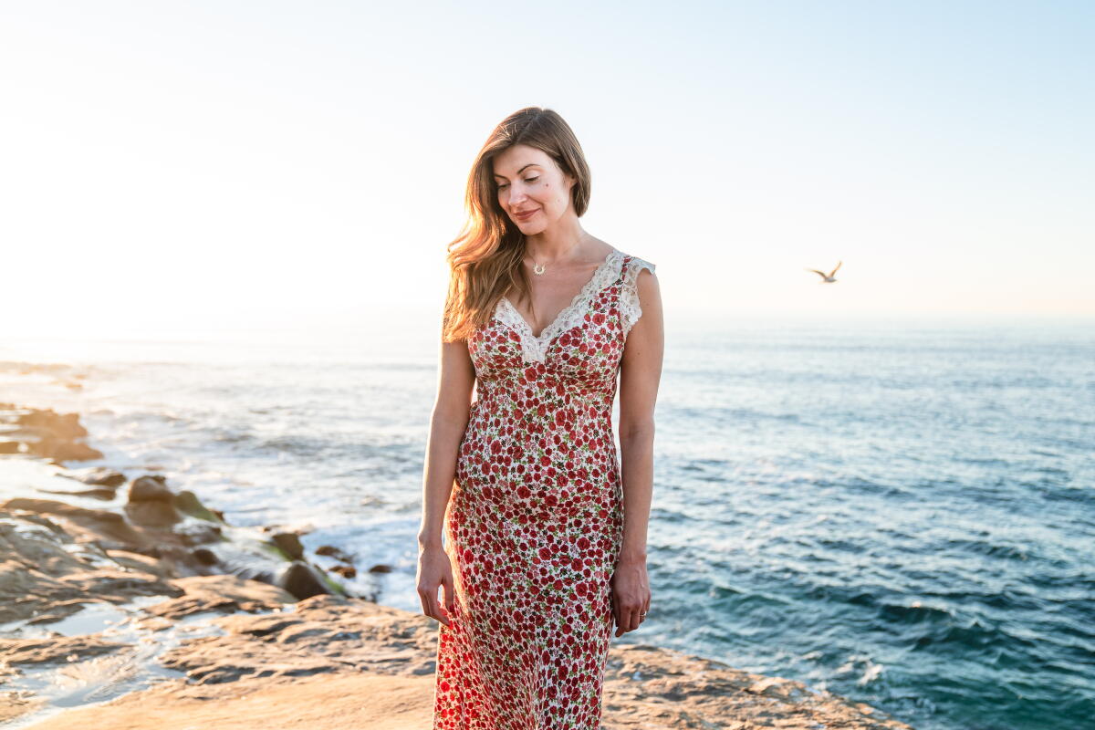 Author Mona Awad writes and dreams up her fiction in La Jolla, where she has a second home.
