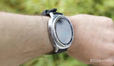 Side view of someone wearing the Galaxy Watch 8 Classic.