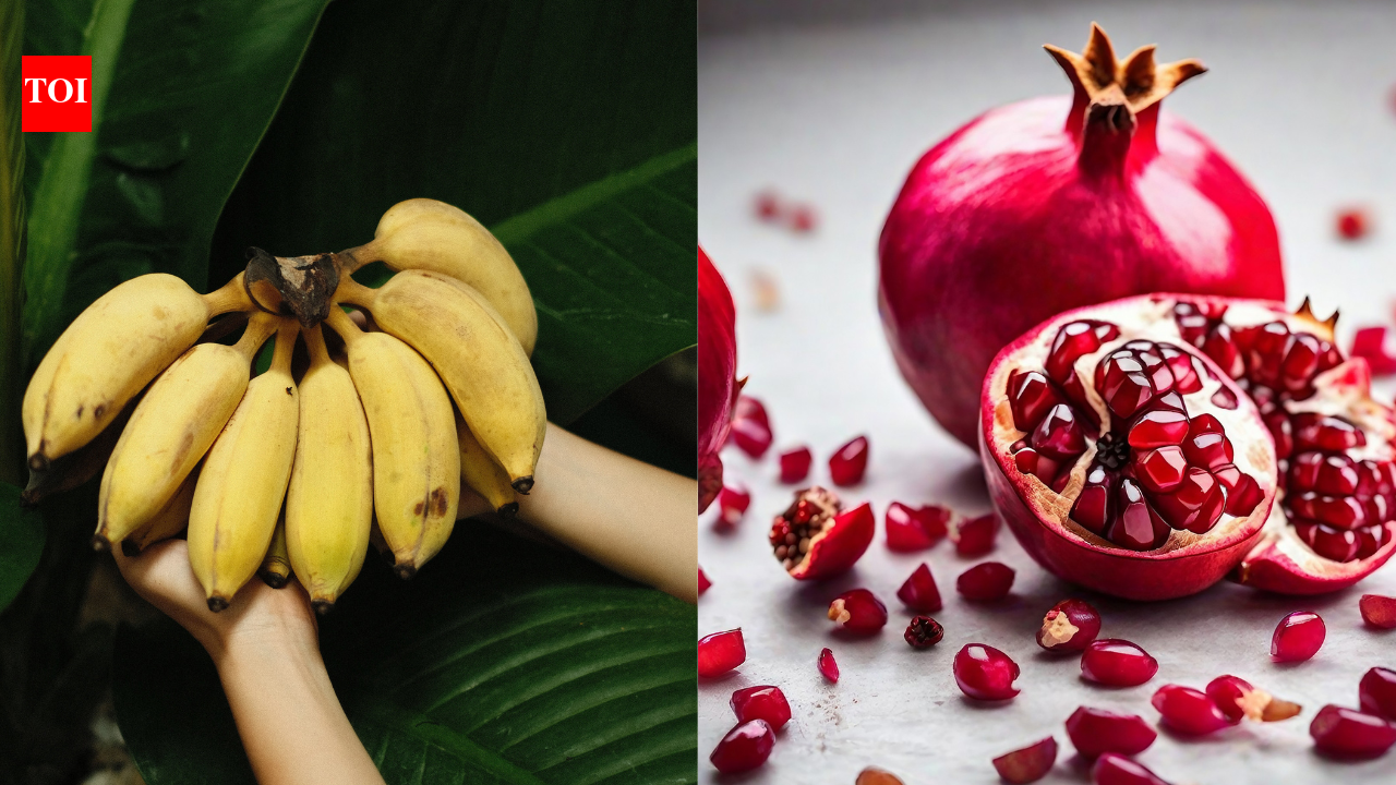 Banana vs pomegranate: Which fruit has more iron and vitamins? |
