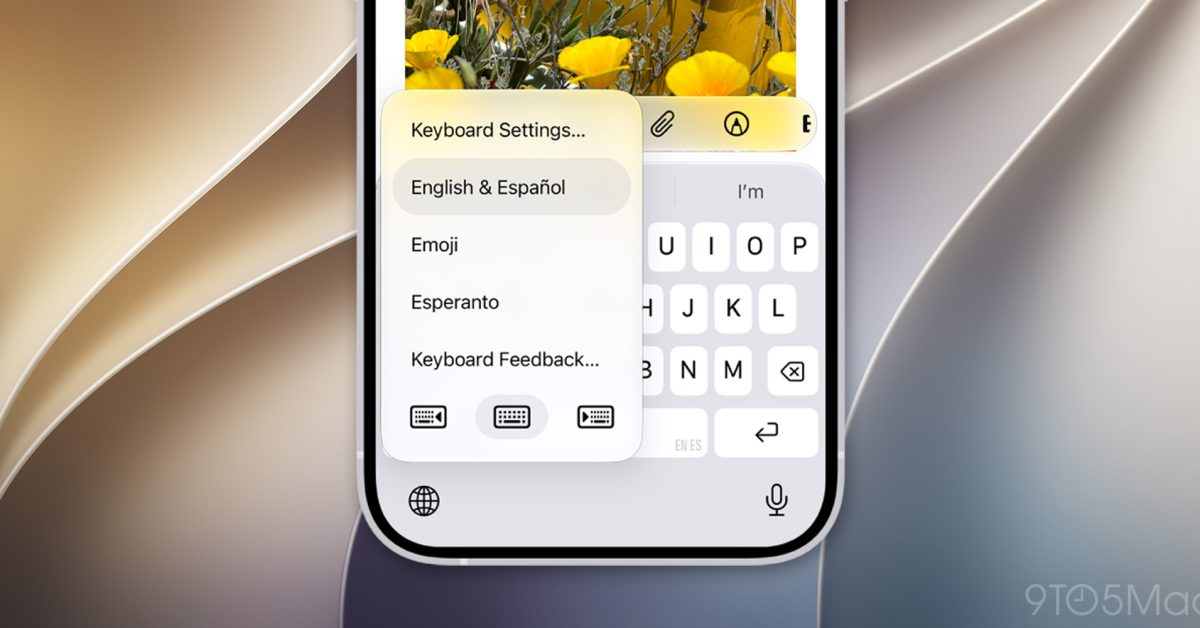 iOS and iPadOS 27 expand language support for several system features