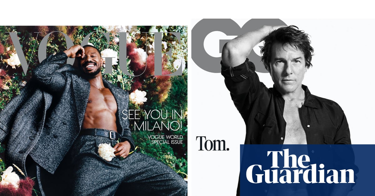 Hunk – or ‘unc’? What magazine covers of Michael B Jordan and Tom Cruise tell us about manhood | Men