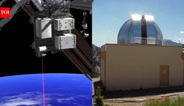 In 2014, NASA beamed a high-definition video from the ISS with a laser, testing a faster way to send data through space |