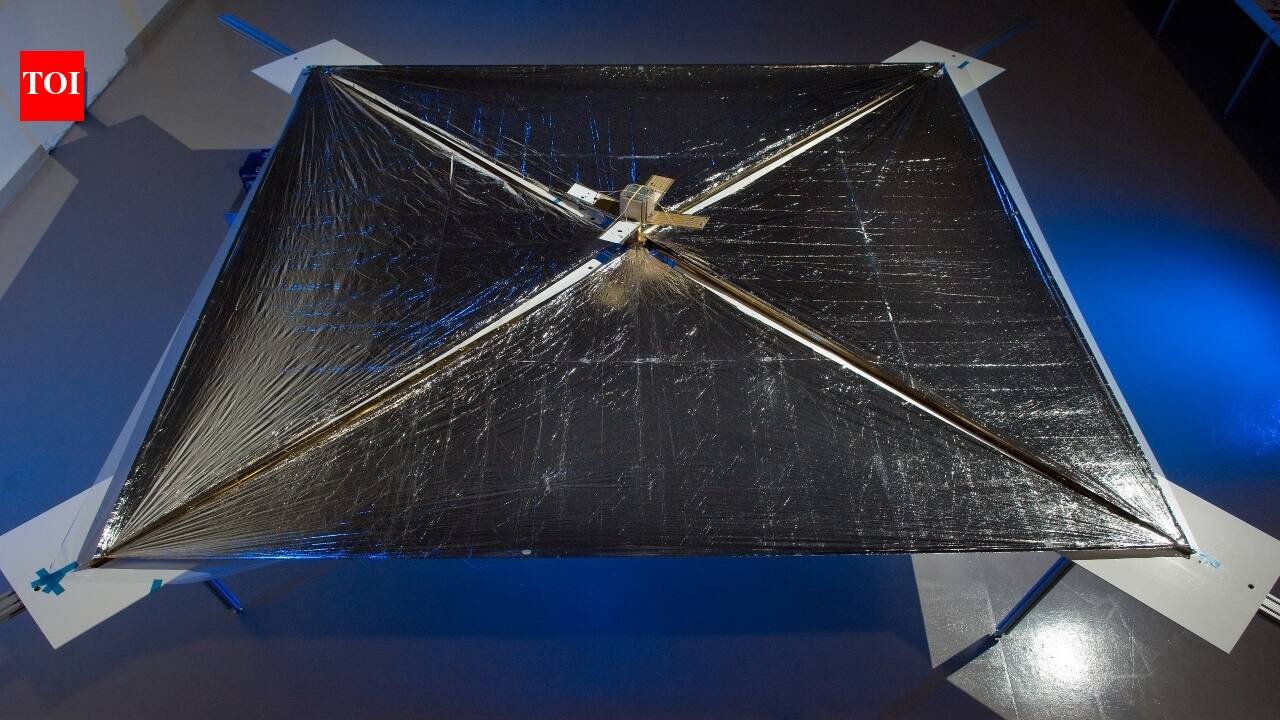 In 2011, NASA sent a solar sail the size of a small apartment into orbit; the thin reflective sheet flew without fuel |