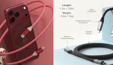 Satechi offering 50% off USB-C cables for iPhone 18 Pro: 240W, braided, color-matched, more from $4.50