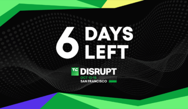TechCrunch Disrupt 2026 6 days left