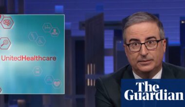 John Oliver on UnitedHealth Group: ‘Algorithmically driven, ruthless arbiters of who lives and who dies’ | John Oliver