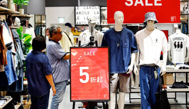Consumer confidence improves - Taipei Times