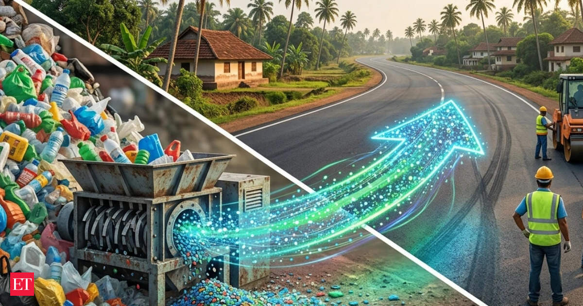 Kerala turns plastic waste into roads: How 4,447 tonnes of discarded plastic were reused to build nearly 7,249 km of roads across the state
