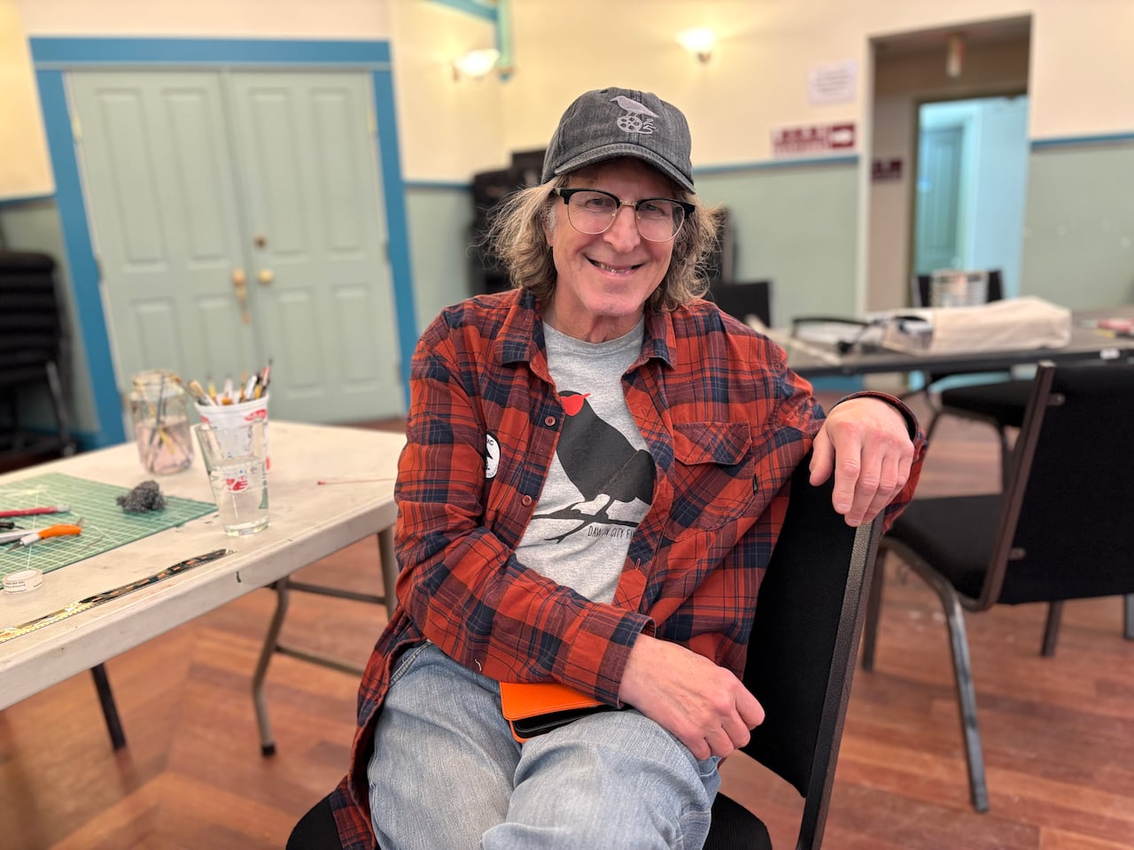 Dan Sokolowski during the Dawson Film Lab 2026 at the Klondike Institute of Art and Culture (KIAC)