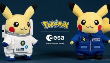 Pikachu plushie actually goes into space as part of Pokémon/European Space Agency collaboration