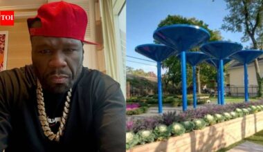 In 2008, 50 Cent helped transform a neglected Queens garden with a rainwater harvesting system; 18 years later, the community green space still carries his name |