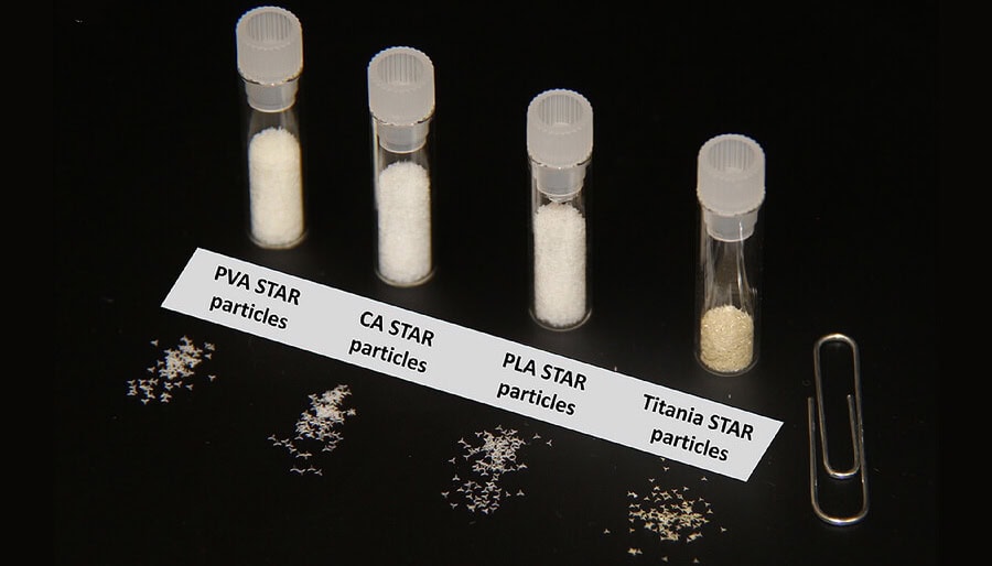 Tiny biodegradable stars enhance drug delivery to the skin – Physics World