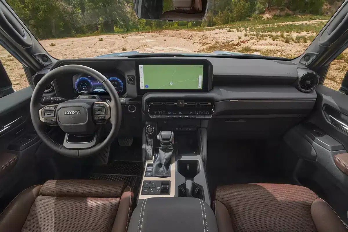 2025 Toyota Land Cruiser interior