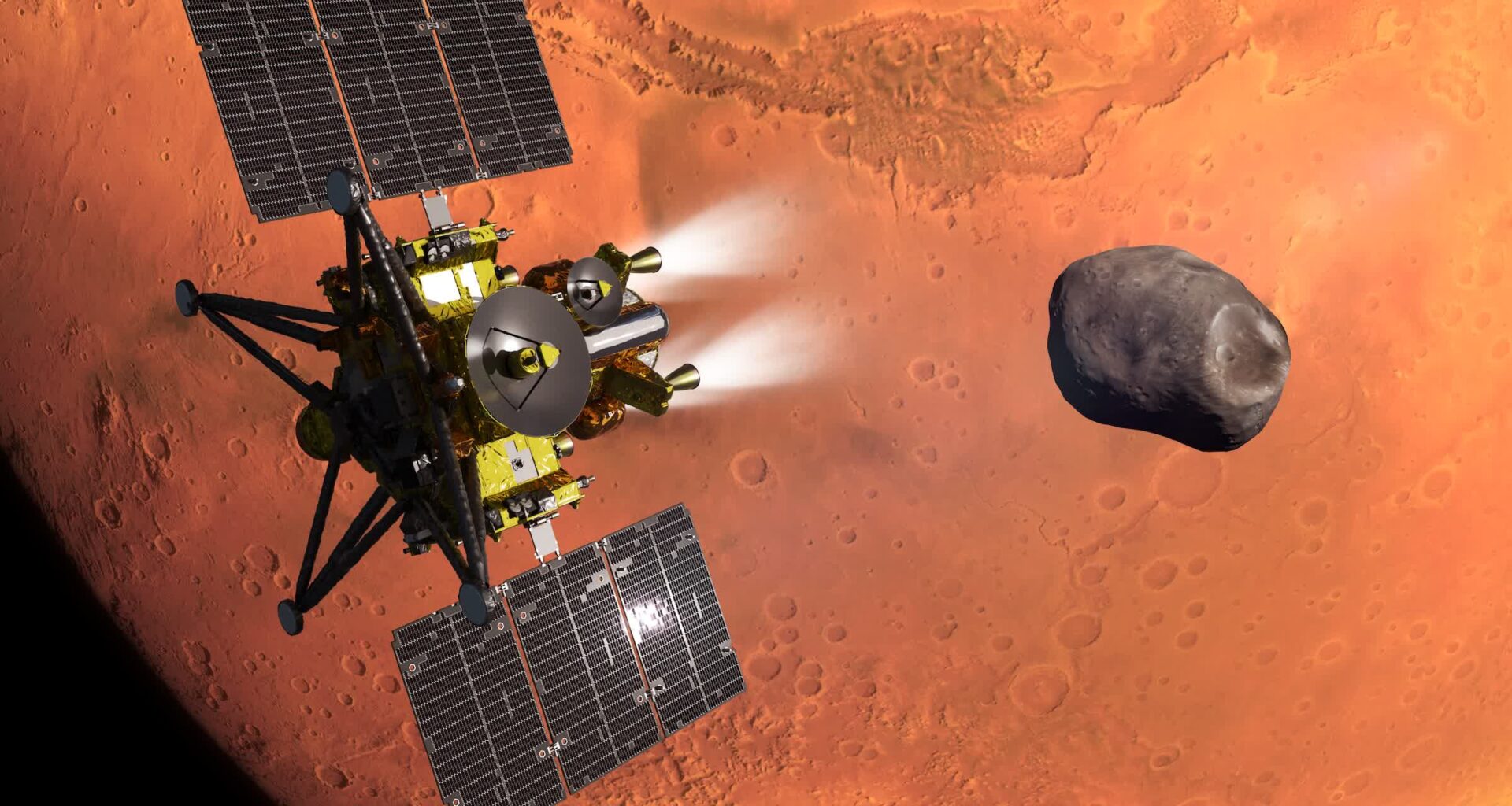 Japan is launching a mission to bring back the first samples from a Martian moon