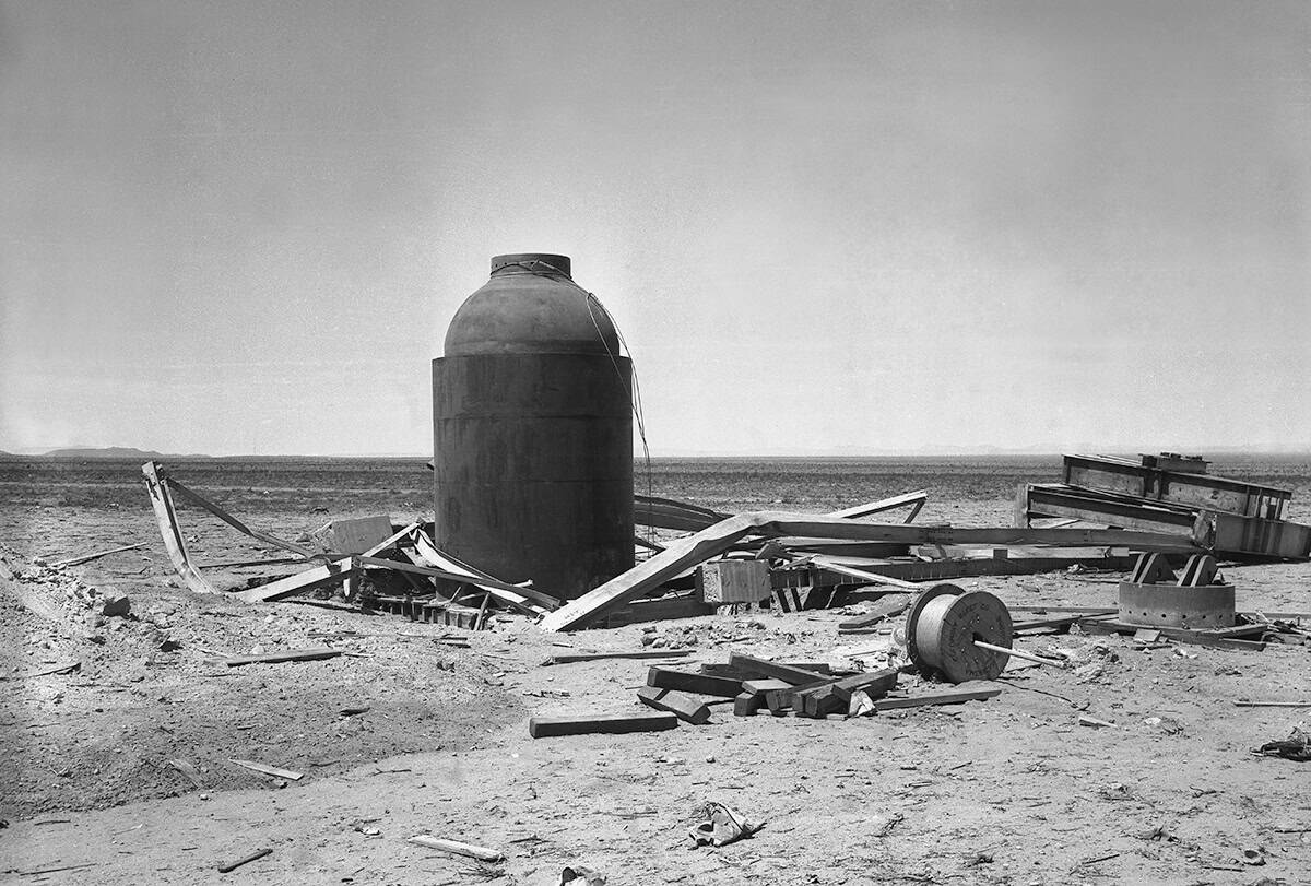Illuminating, beautiful and disturbing: a photographic record of the Trinity atomic test – Physics World