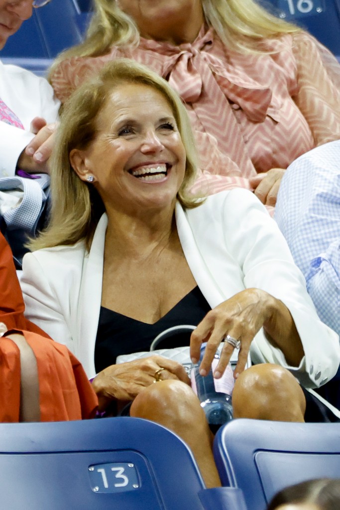 Katie Couric at the 2026 US Open