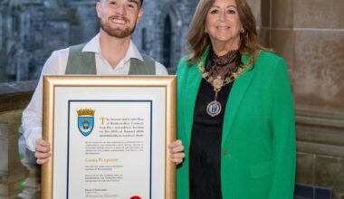 Mental health campaigner awarded Freedom of Renfrewshire
