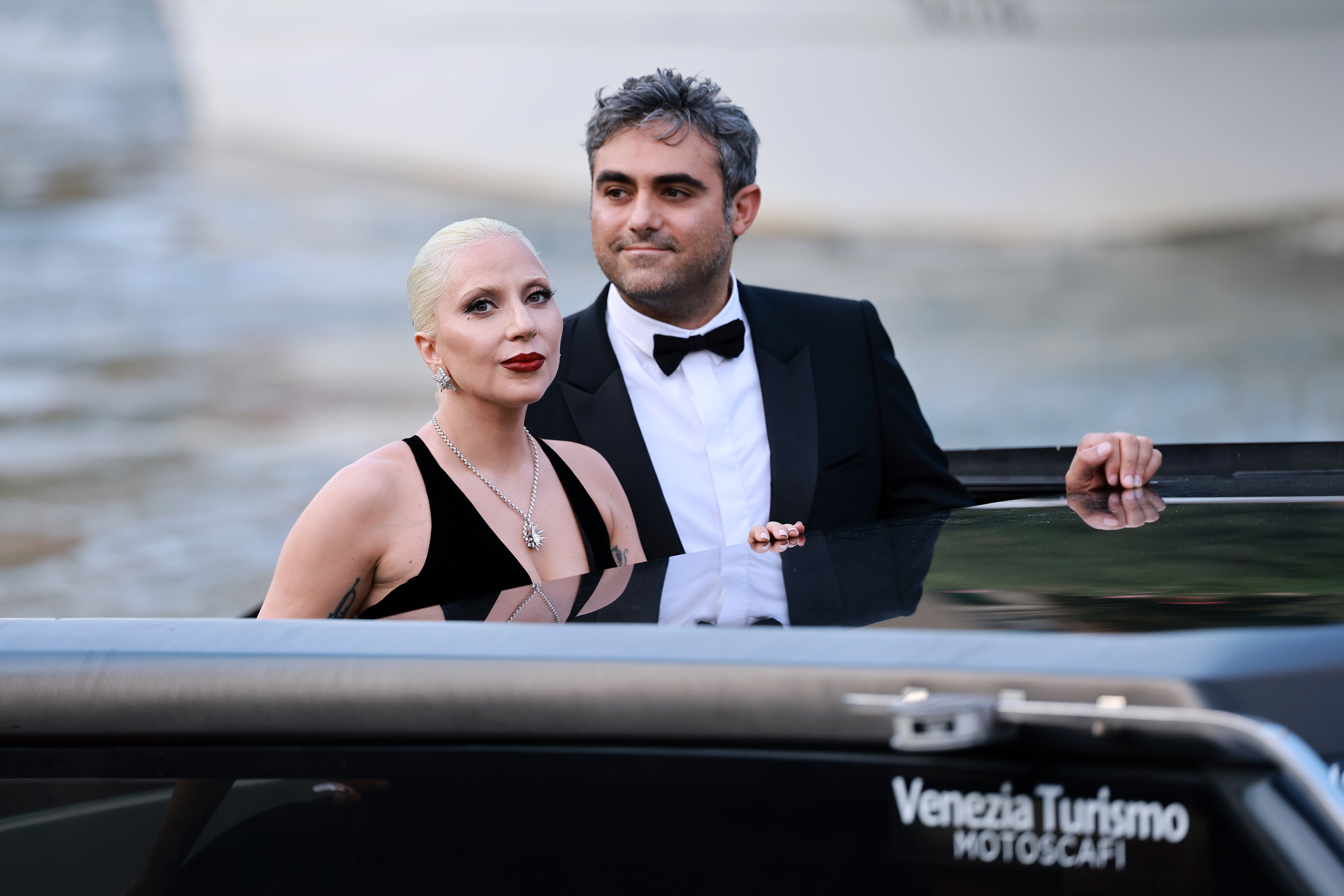 Gaga and her fiancé made their red carpet debut at Venice Film Festival in 2024