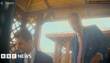 Farage senior aide filmed suggesting way to avoid donations law - BBC