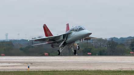 A Look At A T-7A Landing