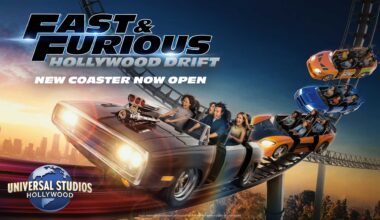 “Fast & Furious: Hollywood Drift” is NOW OPEN at Universal Studios Hollywood!