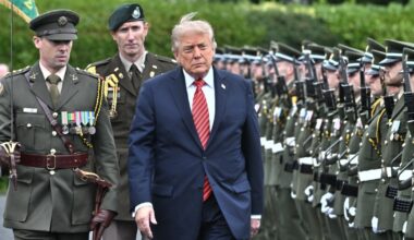 Trump sparks U.K. backlash over his ‘love to see’ unified Ireland remarks