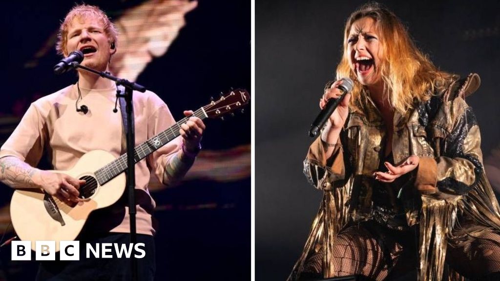 Charlotte Church criticises Ed Sheeran after Macklemore drop - BBC