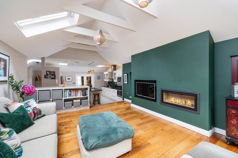 Open-plan living area