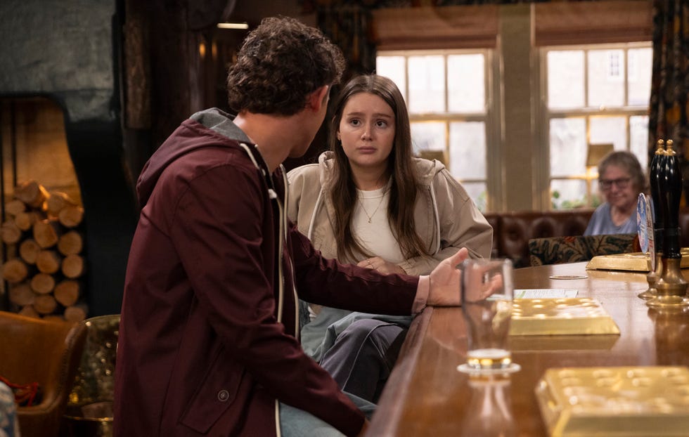 Jacob Gallagher, Sarah Sugden, Emmerdale jacob gallagher, sarah sugden, emmerdale
