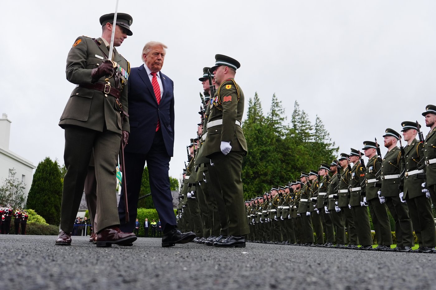 Trump says he'd like to see a unified Ireland as he visits for golf at his Doonbeg course | iNFOnews.ca